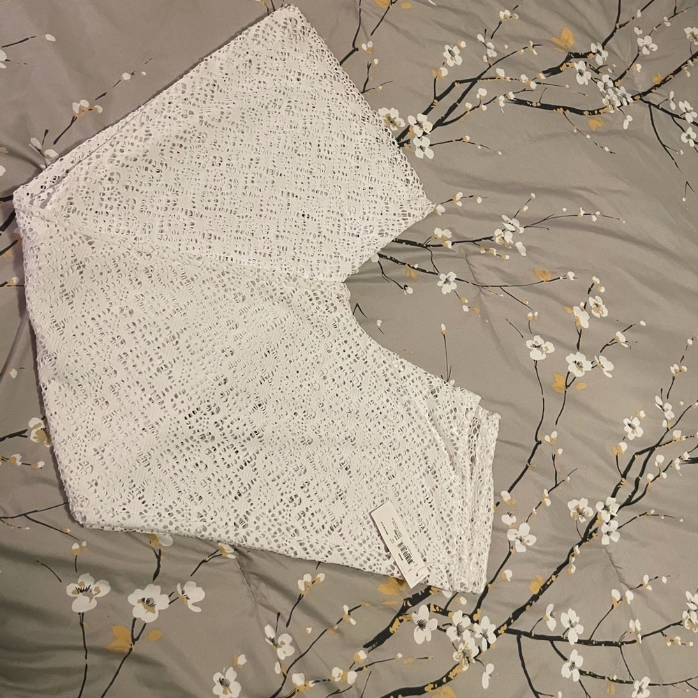 Cover up fish net pants